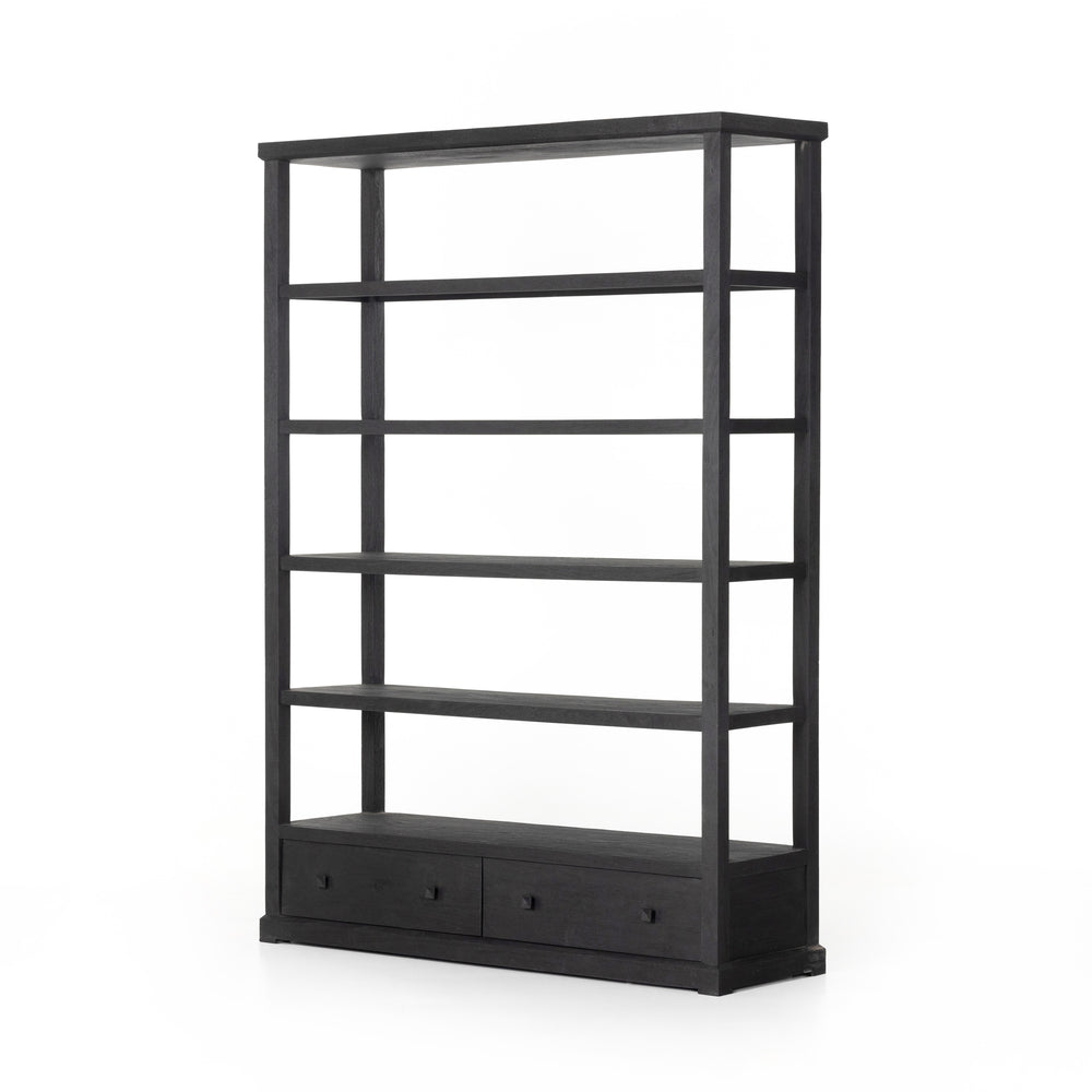 Woodmore Bookcase In Dark Totem