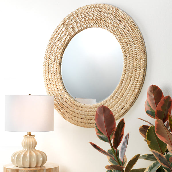 Meadow Seagrass Round Mirror