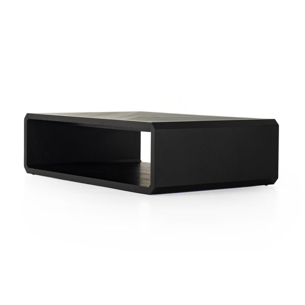 Caspian Coffee Table In Black Ash