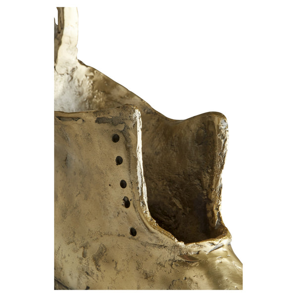 Shoe Token in Aged Brass