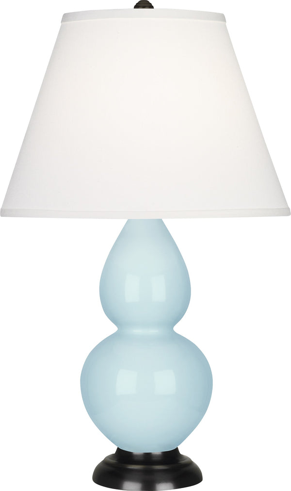 Baby Blue Small Double Gourd Accent Lamp