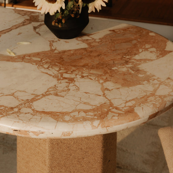 Sartoria Dining Table Breccia Marble Beige
