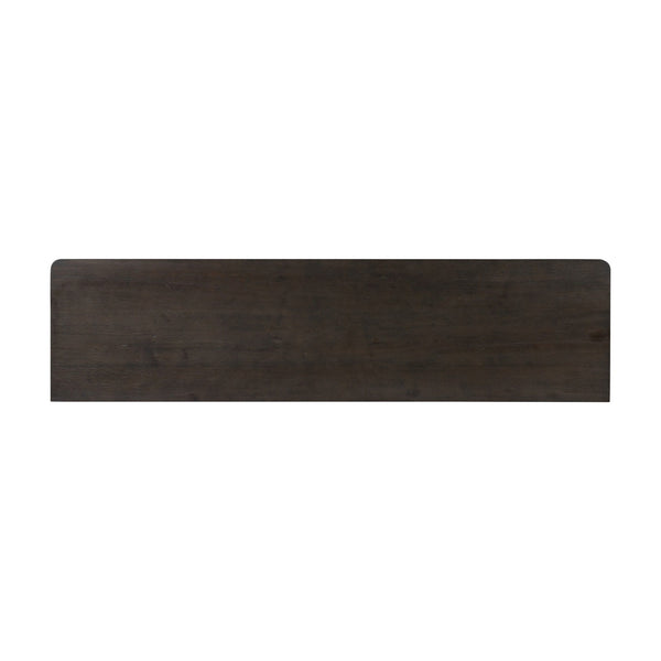 Noeline 6 Drawer Dresser In Smoked Black Oak Veneer