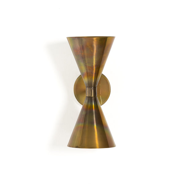 Clement Sconce In Burnt Brass