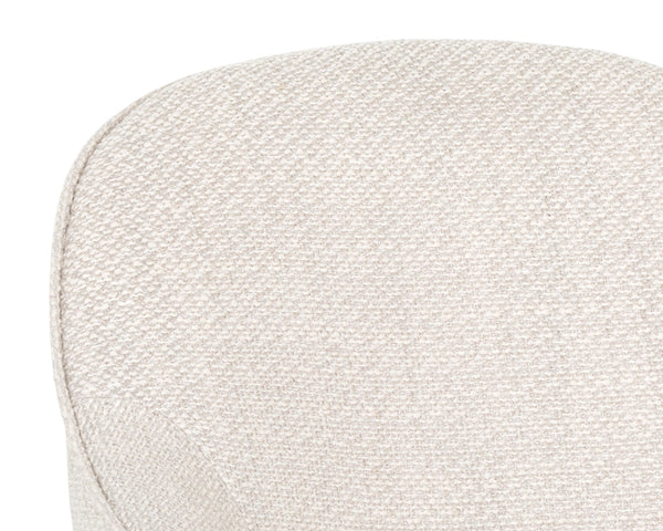 BRETTA SWIVEL DINING CHAIR - MOTO STUCCO