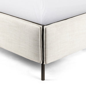Leigh Bed In Hockney Ivory In King