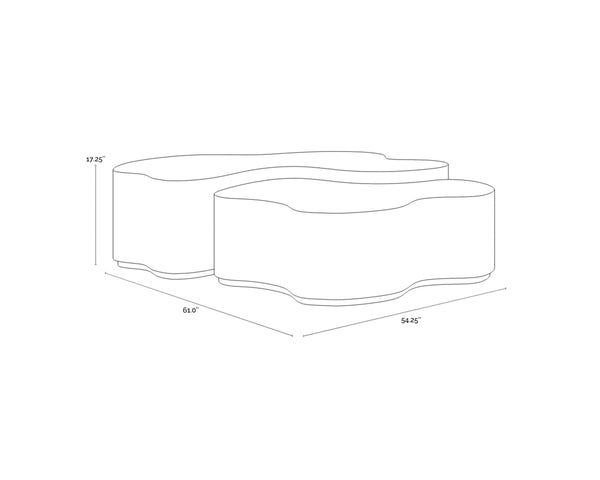 BOISE NESTING COFFEE TABLES (SET OF 2)
