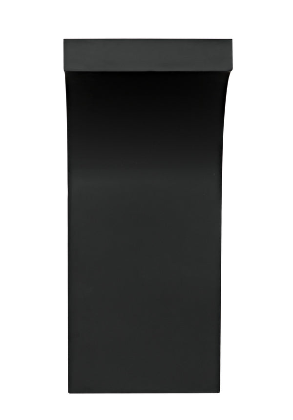 Maximus Console/Side Table, Black Steel