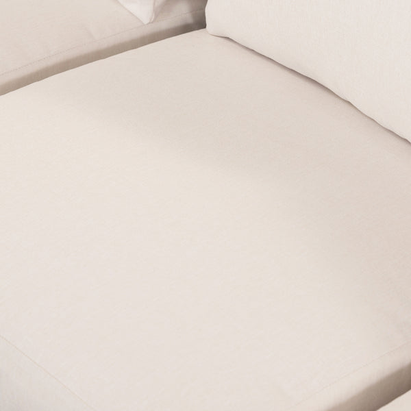 Rosen Outdoor Sofa In 73" In Natural Eucalyptu