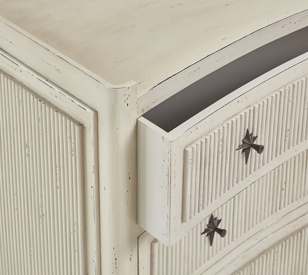 Reeded Chest of Drawers
