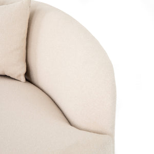 LUNA CHAISE IN IVORY