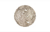 Molten Disc Wall Art, Silver Leaf, MD