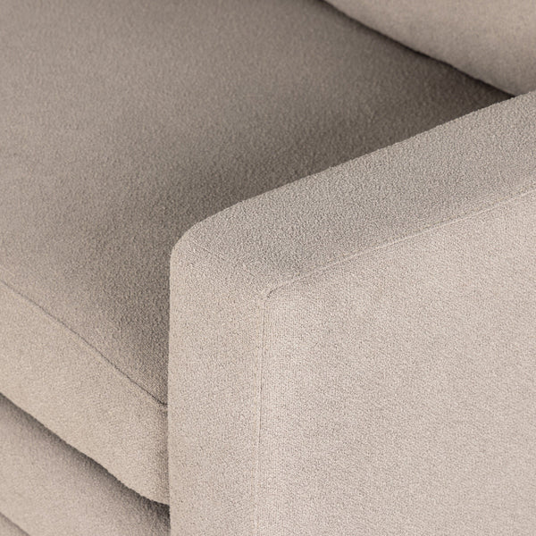 Dom 3 Pc Sectional-Large Wedge In Portland Cobblestone-Distressed Sienna