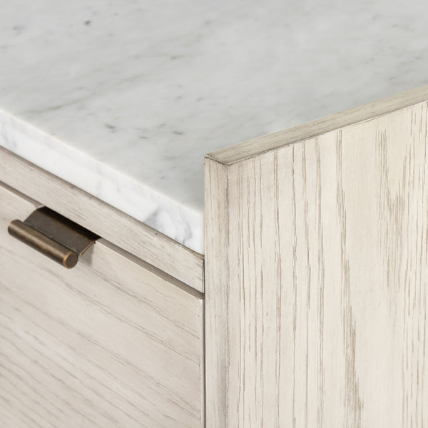 Viggo Tall Dresser In Vintage White Oak