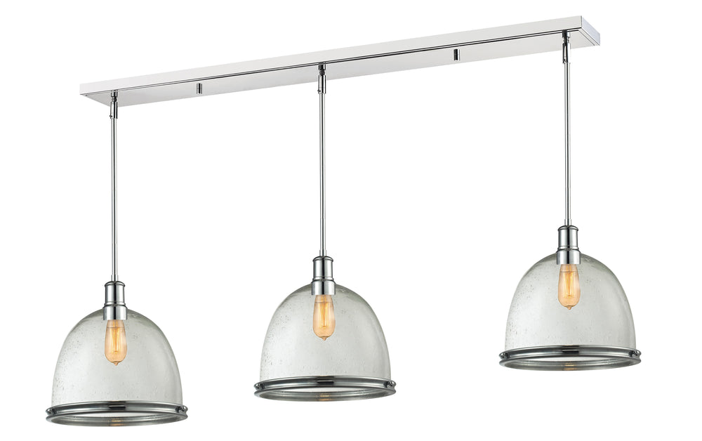 Mason 3 Light Island/Billiard in Chrome Finish