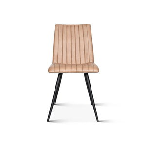 Chelsea Dining Chair, Antique Ivory Leather