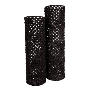 Macrame Cylinder Floor Light