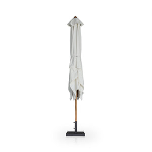 Baska Outdoor Rectangular Umbrella - Arashi Salt