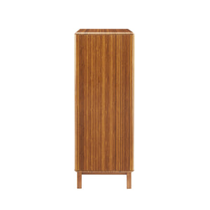 Currant Five Drawer High Chest, Amber