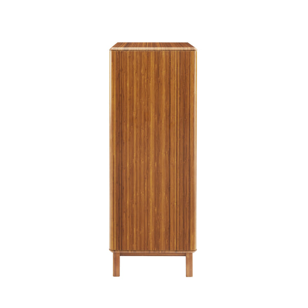 Currant Five Drawer High Chest, Amber
