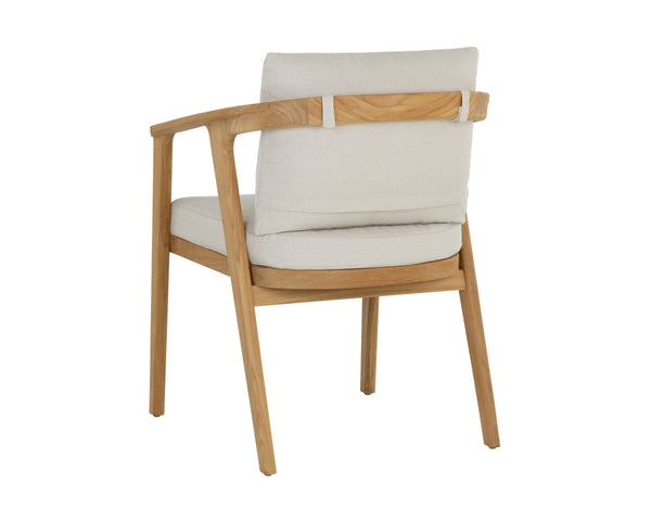 CORALINE DINING ARMCHAIR - PALAZZO CREAM
