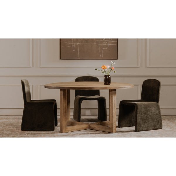 Moe's Ella Dining Chair Cedar Green