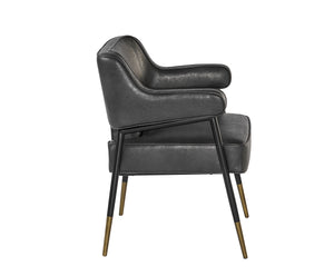 Derome Armchair - Bravo Portabella