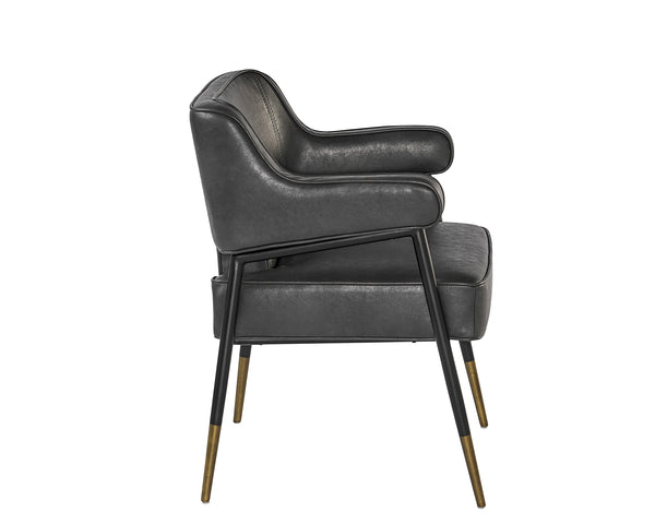 Derome Armchair - Bravo Portabella