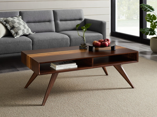 Azara Tiger Coffee Table, Sable