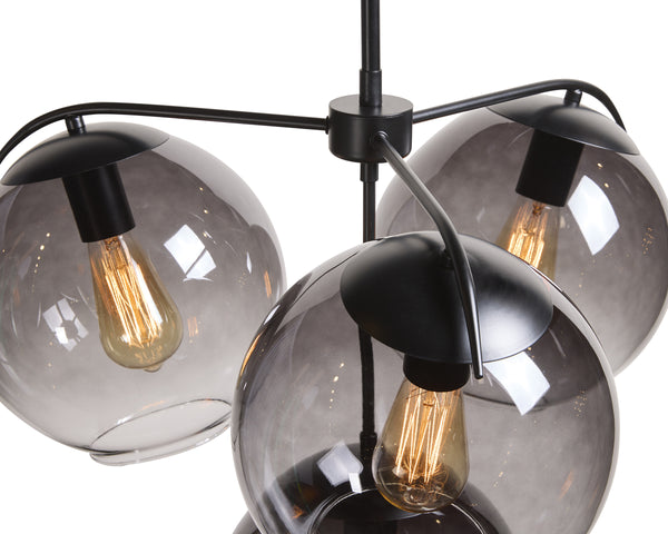 KAMARA CHANDELIER - BLACK
