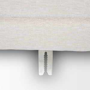 Halston 2 Piece Oatmeal Sofa Set