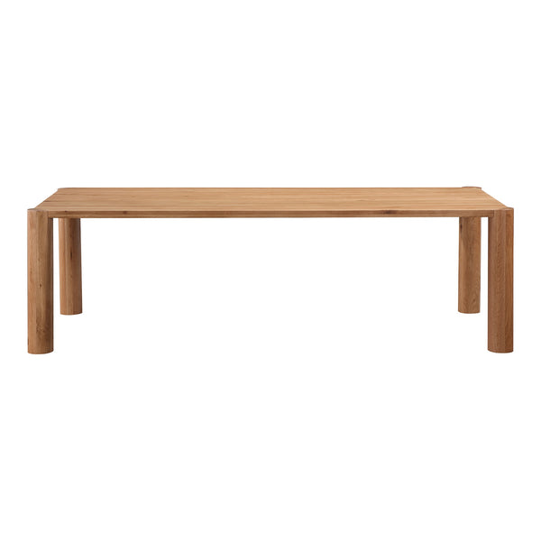 Post Large Dining Table in Natural Oak