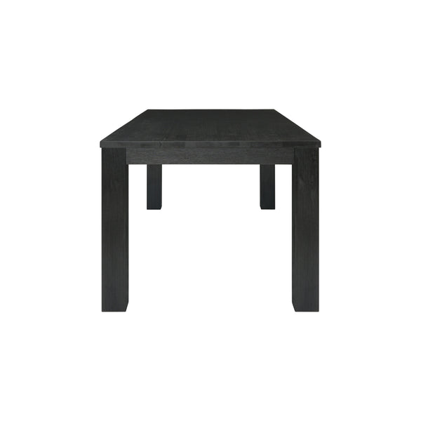 Bedford KD Butterfly Dining Table w/ 20" Ext., Brushed Black 