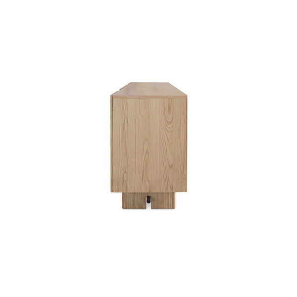 Madison Sideboard Natural with Carved Handle