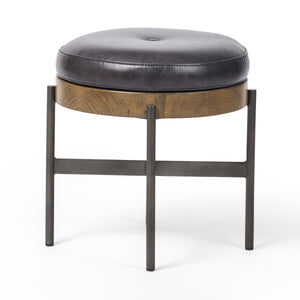 Edwyn Small Ottoman In Sonoma Black