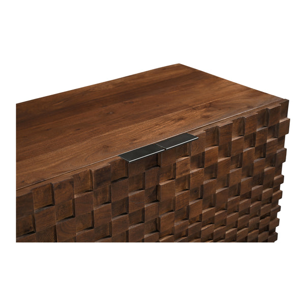 Moe's Easton Sideboard Brown with Textured Design