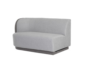 JACLYN MODULAR - LEFT ARMCHAIR - EGYPT LIGHT GREY / DANNY MEDIUM GREY
