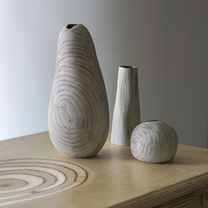Contour Porcelain Vases