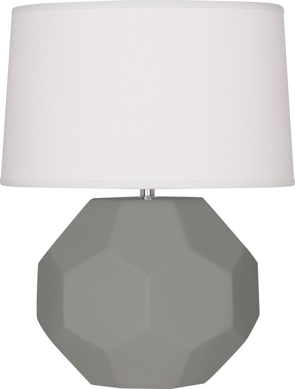 Matte Smoky Taupe Franklin Accent Lamp