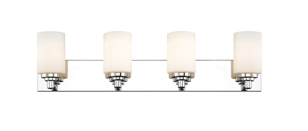 Soledad 4 Light Vanity in Chrome Finish
