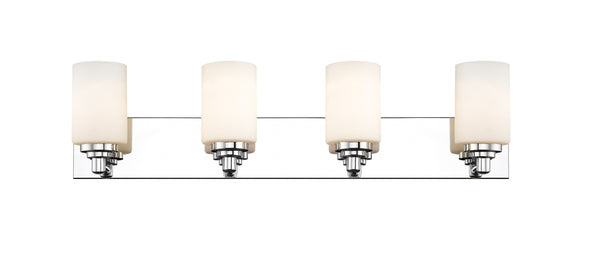 Soledad 4 Light Vanity in Chrome Finish