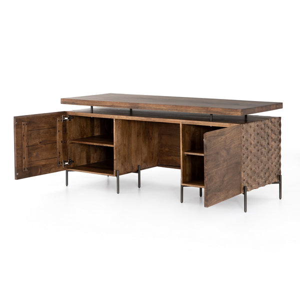 Raffael Desk In Antique Brown