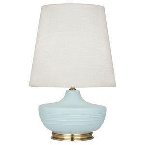 Matte Sky Blue Michael Berman Nolan Table Lamp