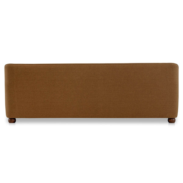 Moe's Amira Sofa with High Back in Rust