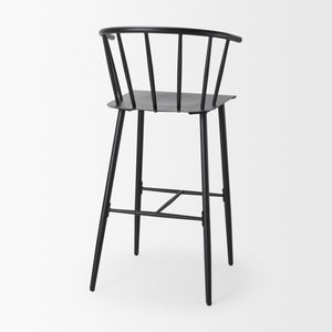 Colin Black Metal Bar Stool