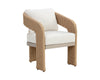 PYLOS DINING ARMCHAIR - NATURAL - LOUIS CREAM