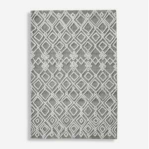 Sieano handwoven 5' X 8' Area Rug In Gray-Ivory