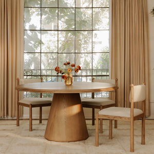 Moe's Tutto Dining Table with Pedestal Base