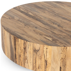 Hudson Large Coffee Table In Spalted Primav