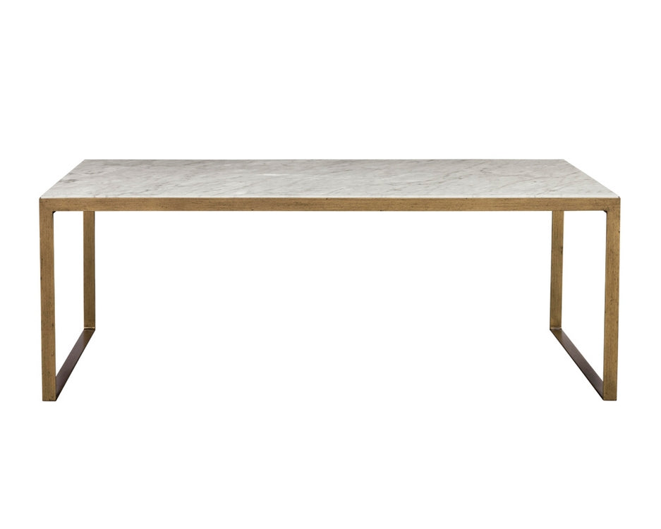 Evert Coffee Table - High - White